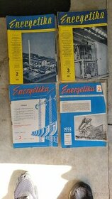 Časopisy Energetika ročníky 1958-1961