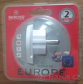 SKROSS - PA30 - cestovni adapter - world to Europe