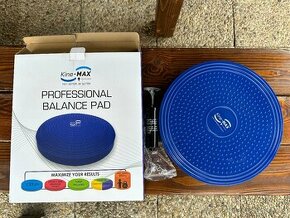 Balanční polštářek Kine-MAX Professional Balance Pad - modrý