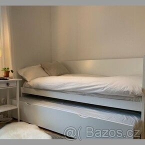 Ikea rozkládací pohovka, dvě postele -