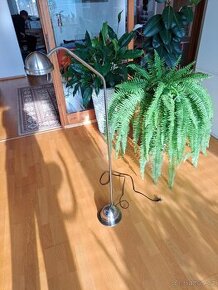 2 nerezové lampy stojací LED