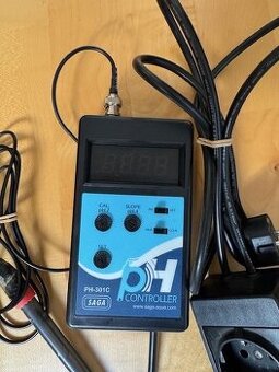 Akvarijní CO2 set s elektromagnetem a akvarijní kontrolér pr