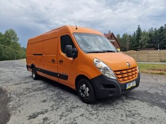 Renault Master maxi 2.3Dci obytný, TV, bufik, velká garáž