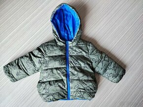 Dětská zimní bunda vel 92 + dárek