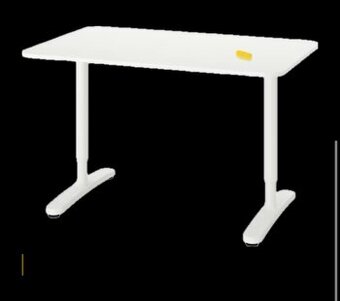 Stůl IKEA BEKANT bílý