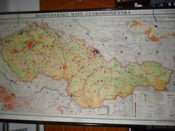 Československo hosp. mapa, Zeměpisné rozšíření živočištva - 1
