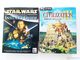 Pc Big Box - Star Wars Insiders Guide + Civilization 3
