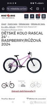 Dětské kolo Rascal 24