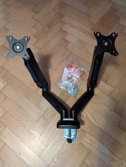 Držák AlzaErgo Arm AR2.1 / Connect IT TwinArm Premium