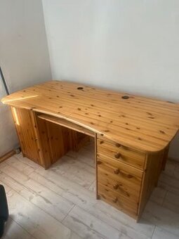 Psací stůl dřevěný - originál Höffner