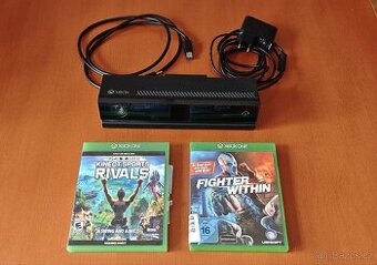 Kinect pro Xbox One + dvě hry