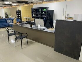 recepce, pult, kancelářský stůl