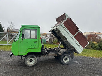 MULTICAR M25 třístranný sklapěč a vysoká korba 2x tažné zař.