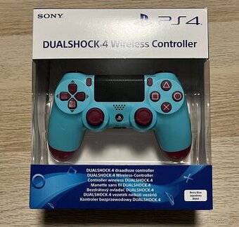 DualShock 4 ovladač - Berry Blue Limited Edition