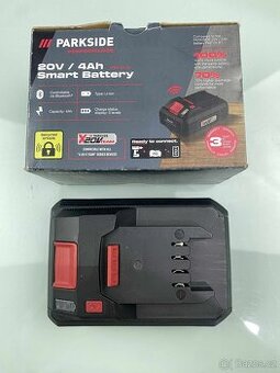 chytrá baterie Parkside Performance 20V/4Ah