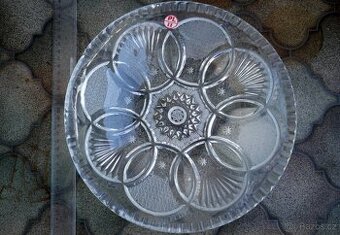 Broušená mísa 28 cm