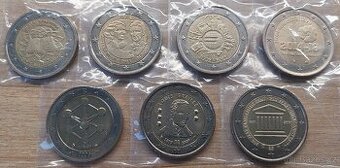 Pamätné 2 EURO - UNC + OBEH