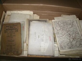 STARÉ MAPY česko sbírka