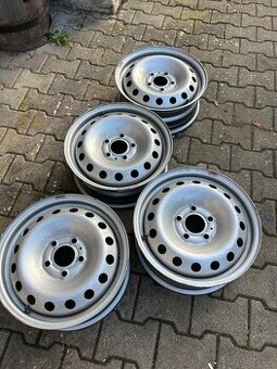 Plechové disky R16, 5x118, Et 50, 6Jx16 (zánovní stav)