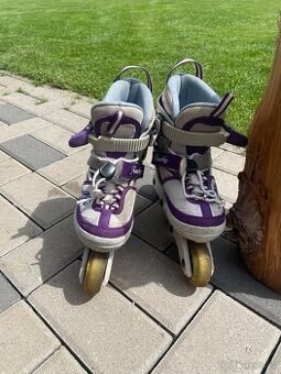 Kolečkové brusle in-line vel 29-34