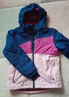 Dívčí zimní bunda vel. 134/140.
