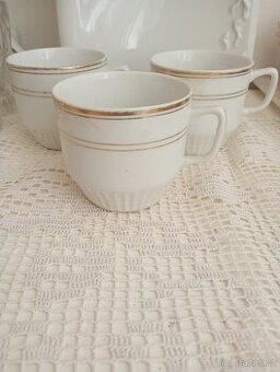 Retro hrnky Czechoslovakia cena za celek