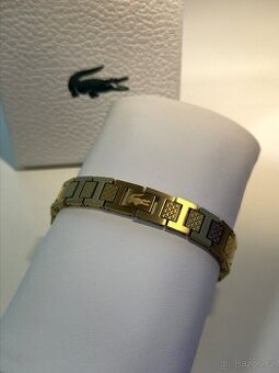 Zlatý Lacoste Náramek (Rychlé odeslání)