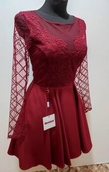 Nové dámské společenské krátké šaty