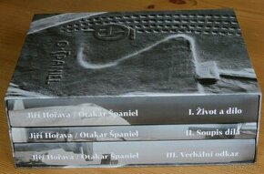 OTAKAR ŠPANIEL - monografie, 3 svazky, 1500 foto, 900 stran