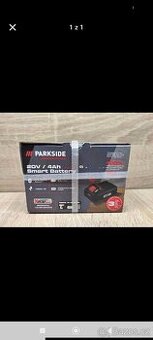 Prodám 2ks baterie Parkside 4ah + nabijecka