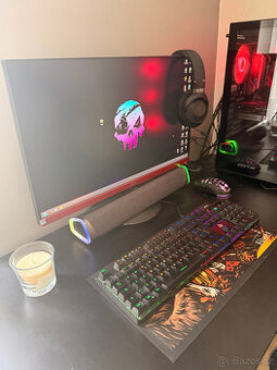 Herní PC set Ryzen 7 5700X / RX 6800 / 32GB RAM + monitor a