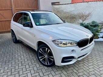 BMW X5 M50d, DPH, nehavarováno, garance kilometrů, Cebia