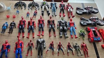 Hrdinové spiderman, kapitán Amerika, Hulk