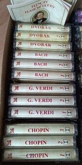 Kolekce hudebních kazet (MC) – komplety