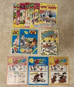 Tom & Jerry, Pif, Puma, magazín HOP (komiksy)