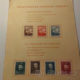 Album příležitostných poštovních známek.