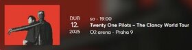 4x koncert TWENTY ONE PILOTS v Pražské O2 aréně