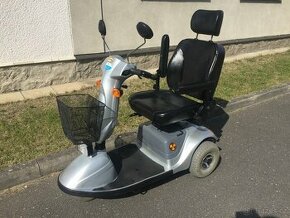 Elektrický vozík pro seniory, tříkolový invalidní skútr