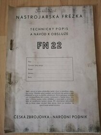 Frézka FN 22 - 1