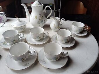 Čajový servis karlovarský porcelán