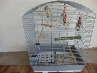 Klec BIRD JEWEL VANESA s vybavením.
