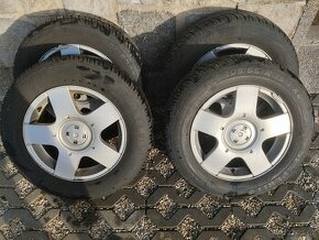 ALU kola R15, Volkswagen golf 4 originál, letní pneu