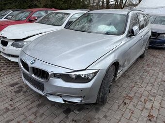 BMW F31 318d 2013 N47D20C 135kW Glacier silber