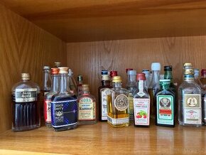 Mini alkohol flašky