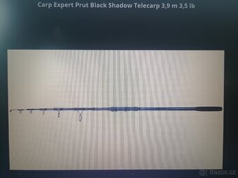 CARP EXPERT Prut Black Shadow telecarp 3,9m 3,5lb