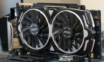 Herní grafika MSI GTX 1080 ARMOR OC 8GB GDDR5x