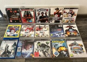 HRY NA PLAYSTATION 3 - PLNĚ FUNKČNÍ