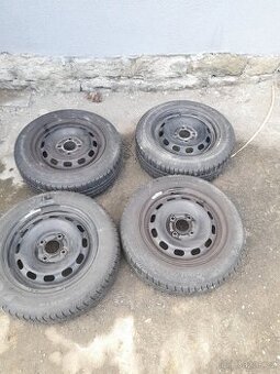 4x 14" obutá letní kola na Ford.