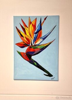 Acryl na plàtně - 1