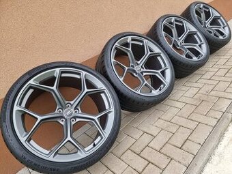 22″ 5×112 AUDI RS6 / RS7 PERFORMANCE “TITAN GRAY MATT” nové
